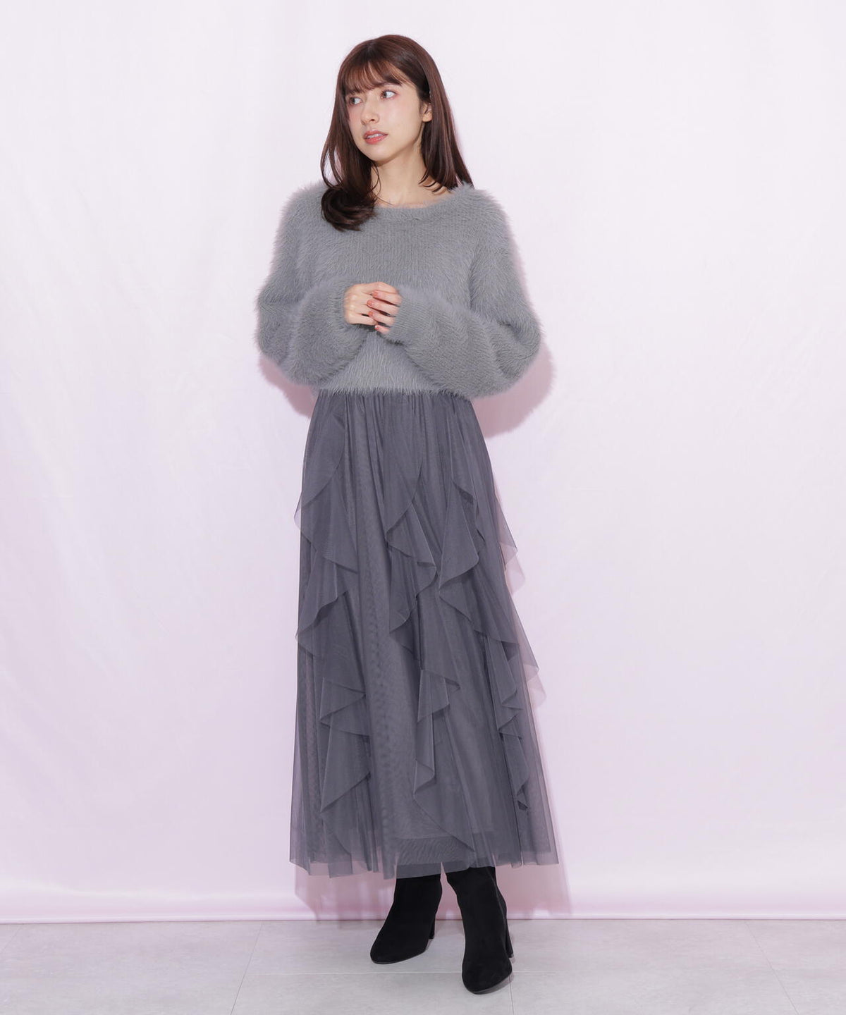 161cm 着用サイズ:FR