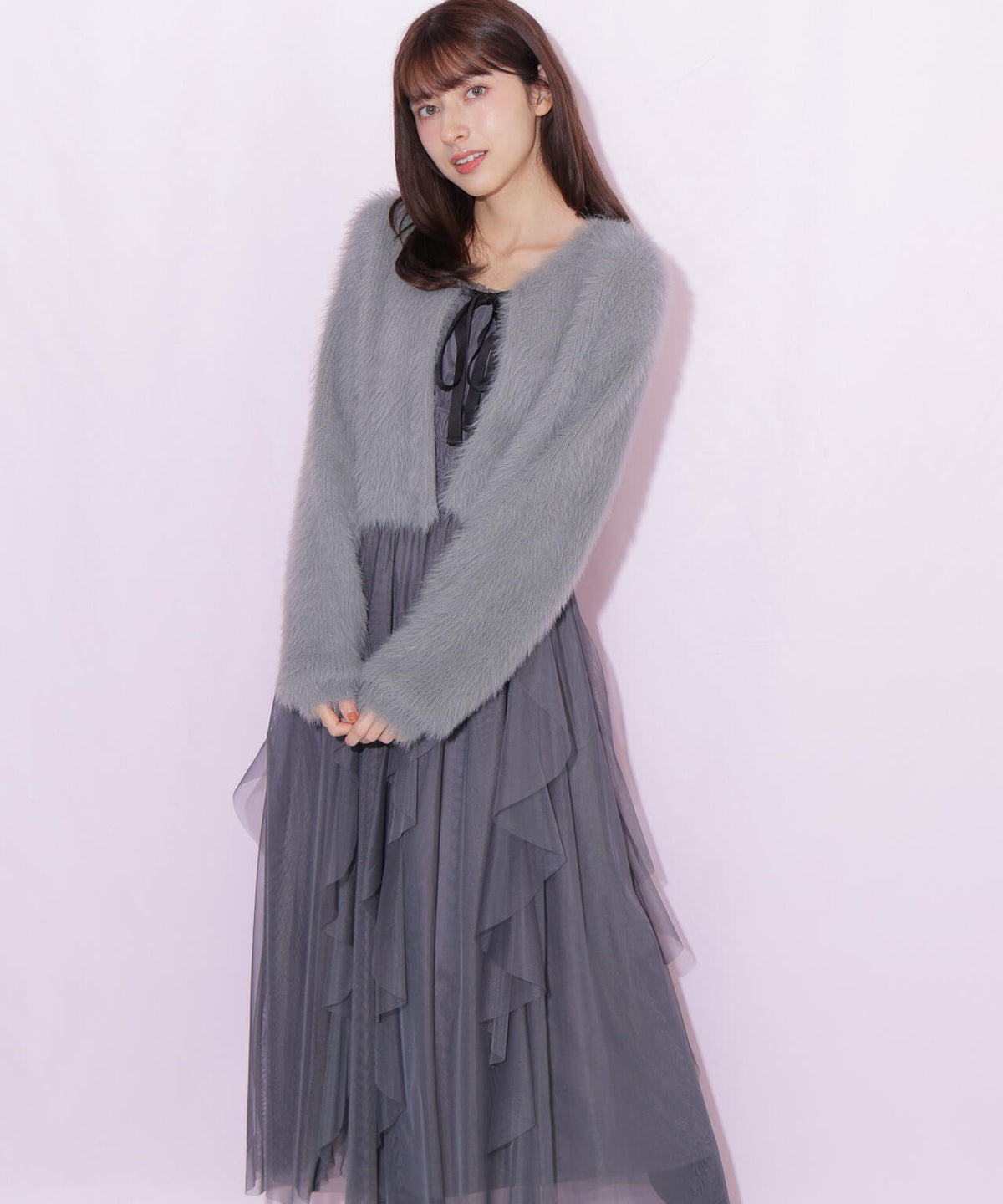 161cm 着用サイズ:FR