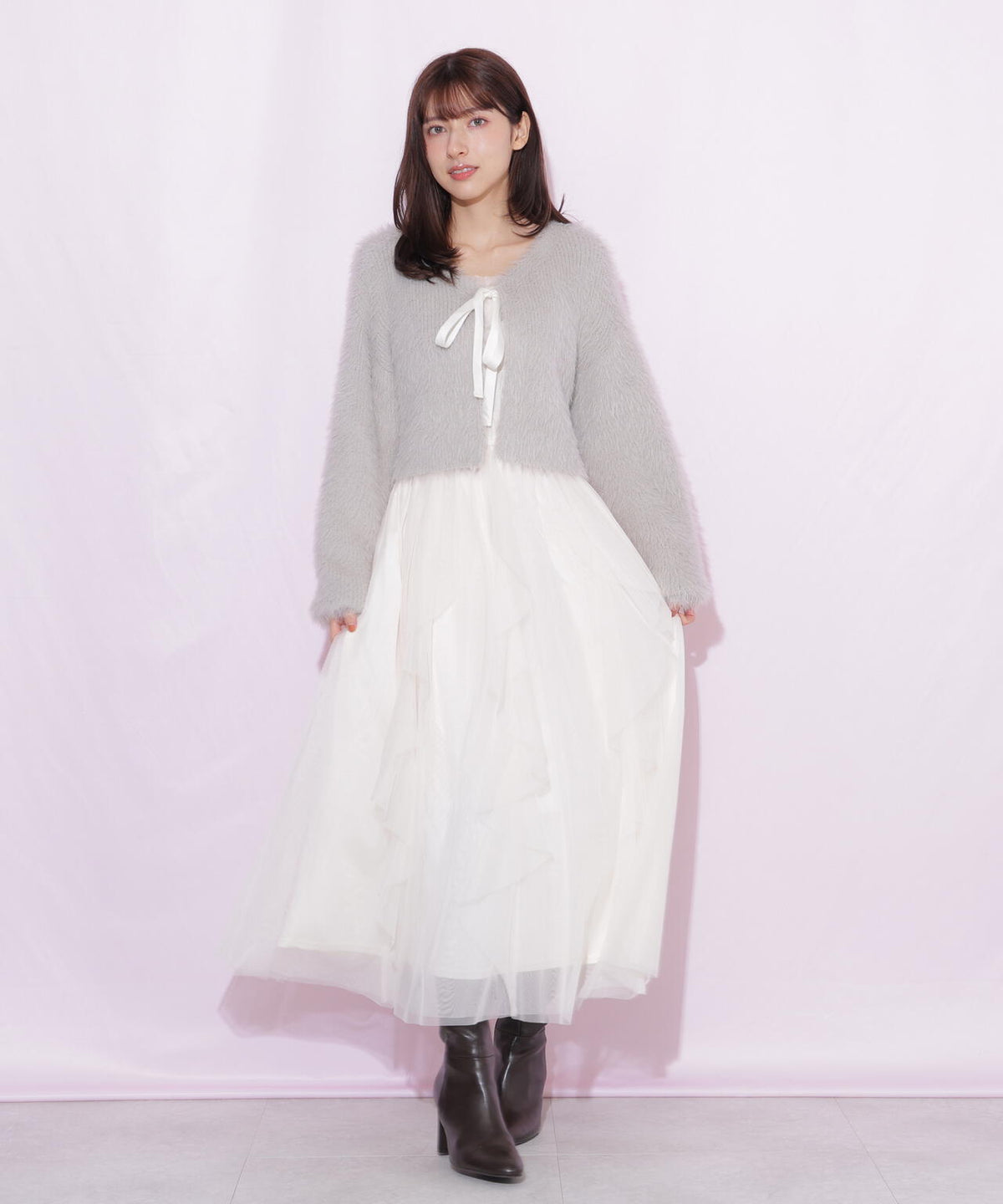 161cm 着用サイズ:FR