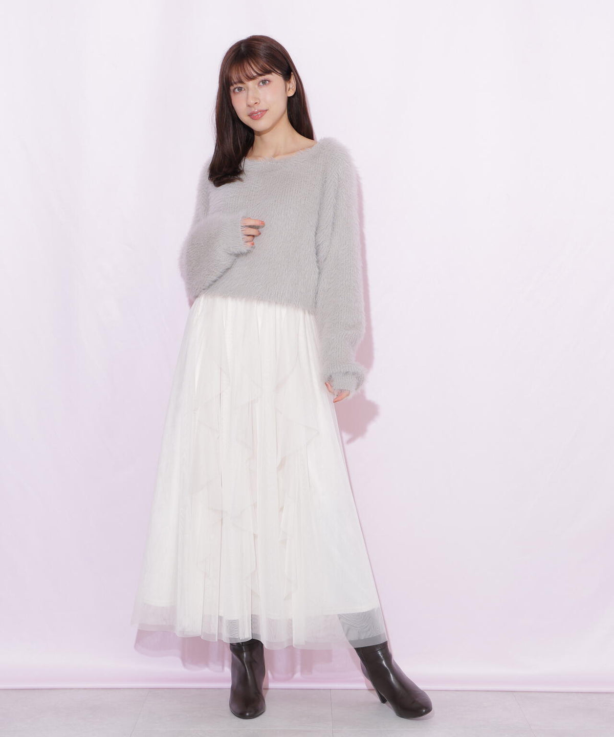 161cm 着用サイズ:FR