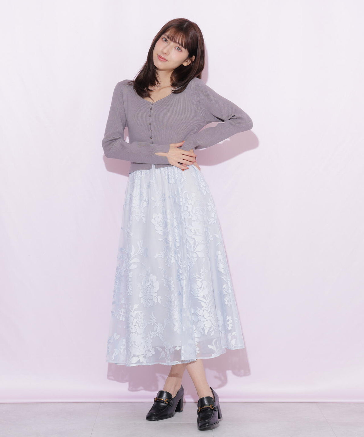 161cm 着用サイズ:FR