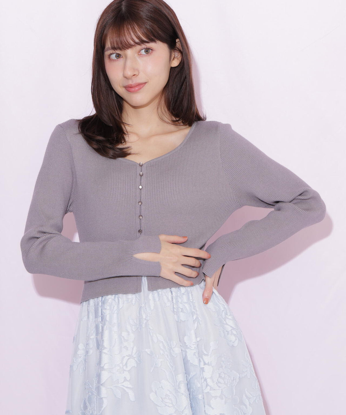 161cm 着用サイズ:FR