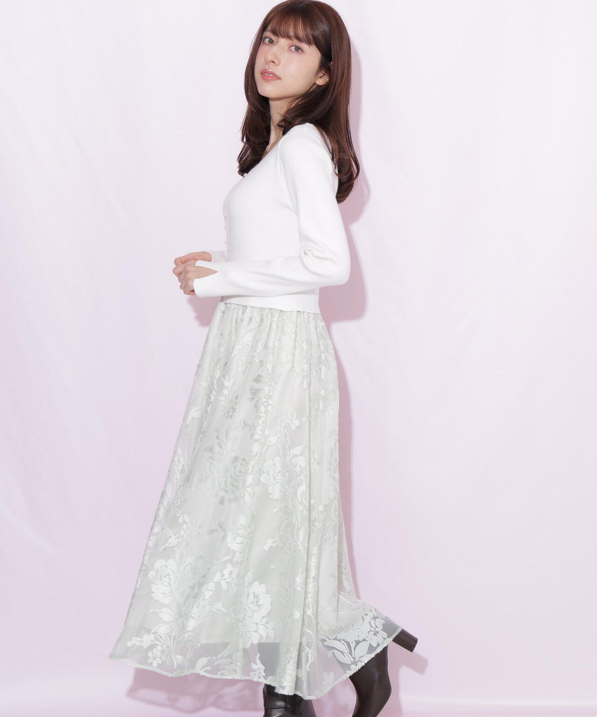 161cm 着用サイズ:FR
