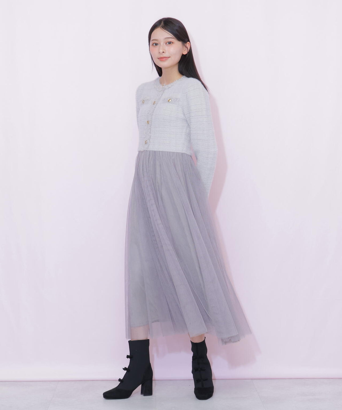 162cm 着用サイズ:FR