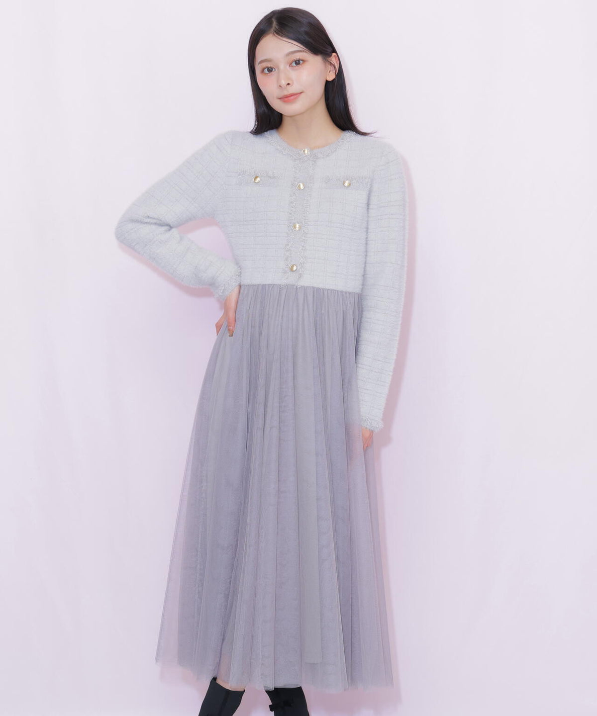 162cm 着用サイズ:FR