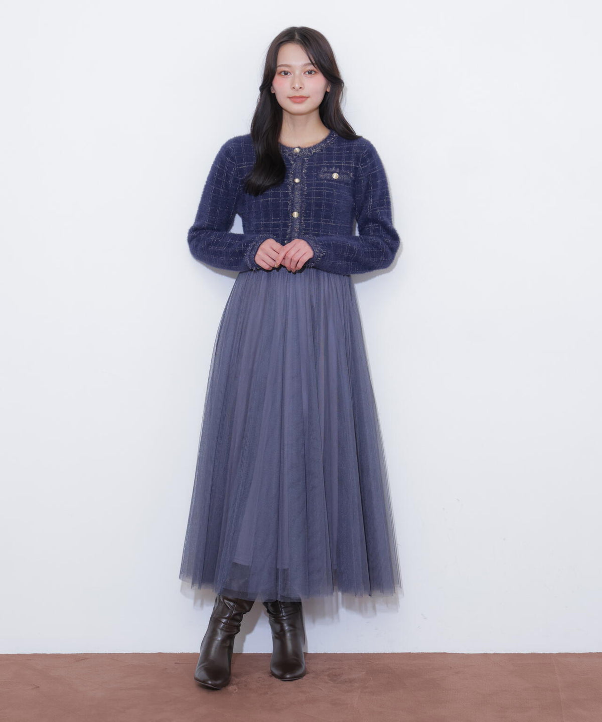 162cm 着用サイズ:FR
