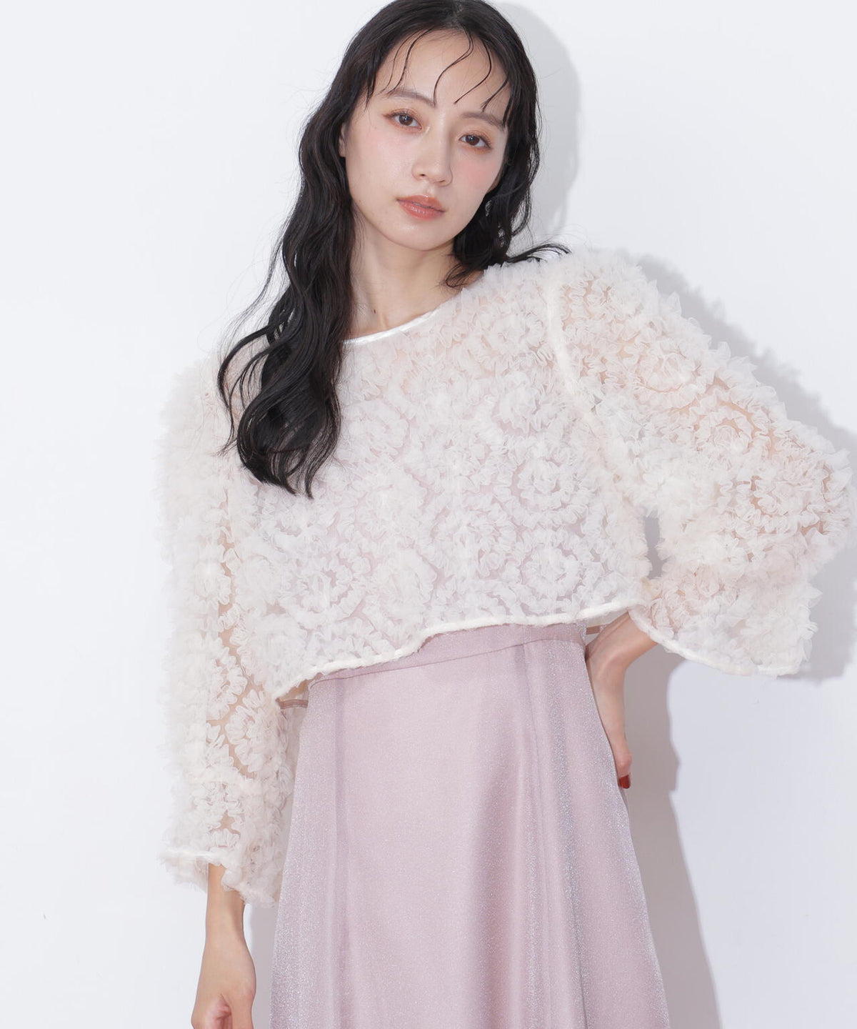 160cm 着用サイズ:FR