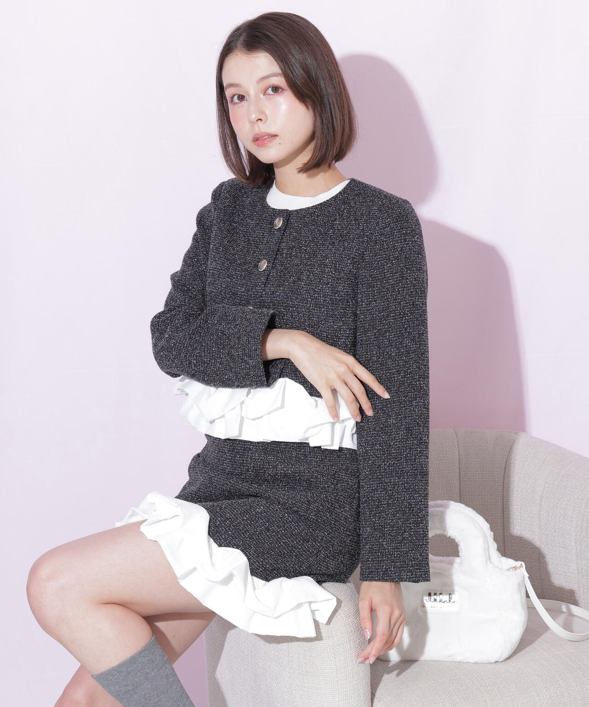 167cm 着用サイズ:FR