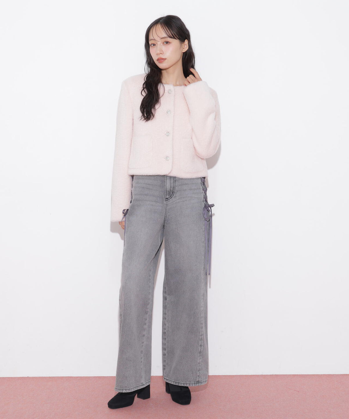 160cm 着用サイズ:FR