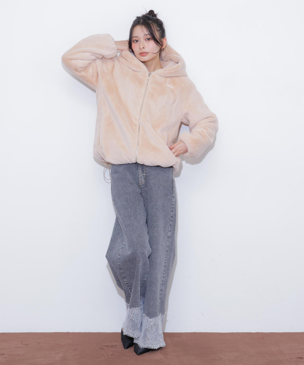 162cm 着用サイズ:FR