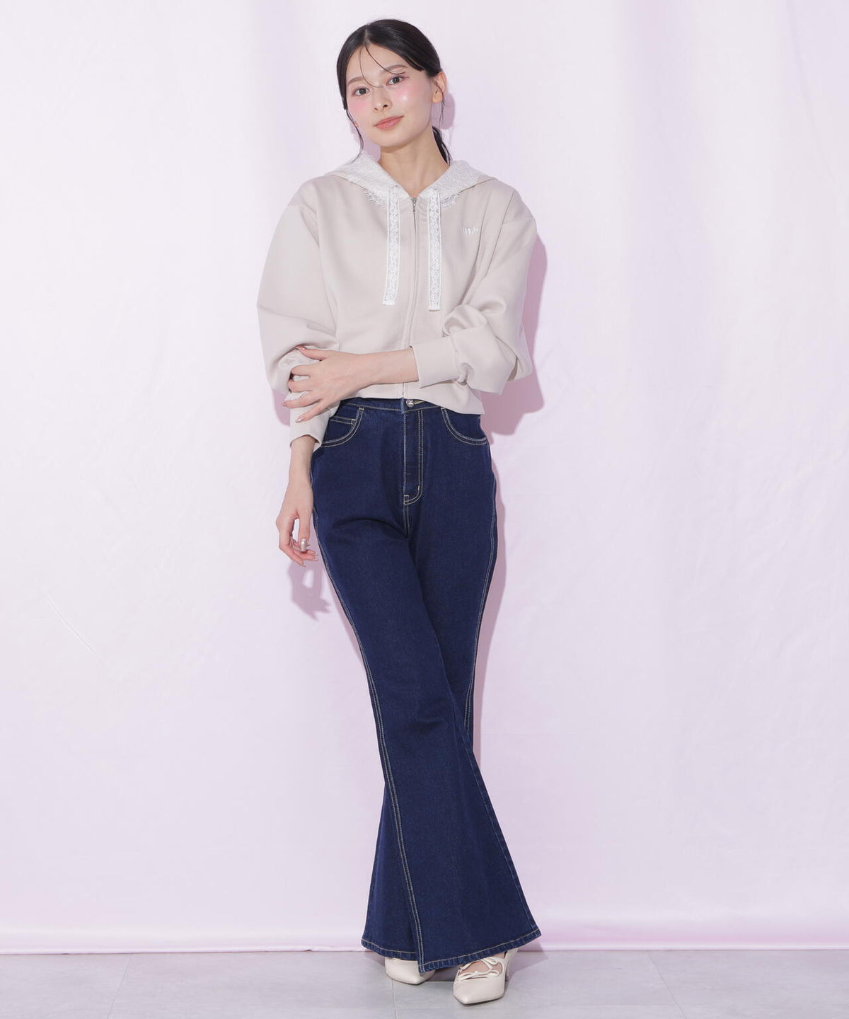162cm 着用サイズ:FR