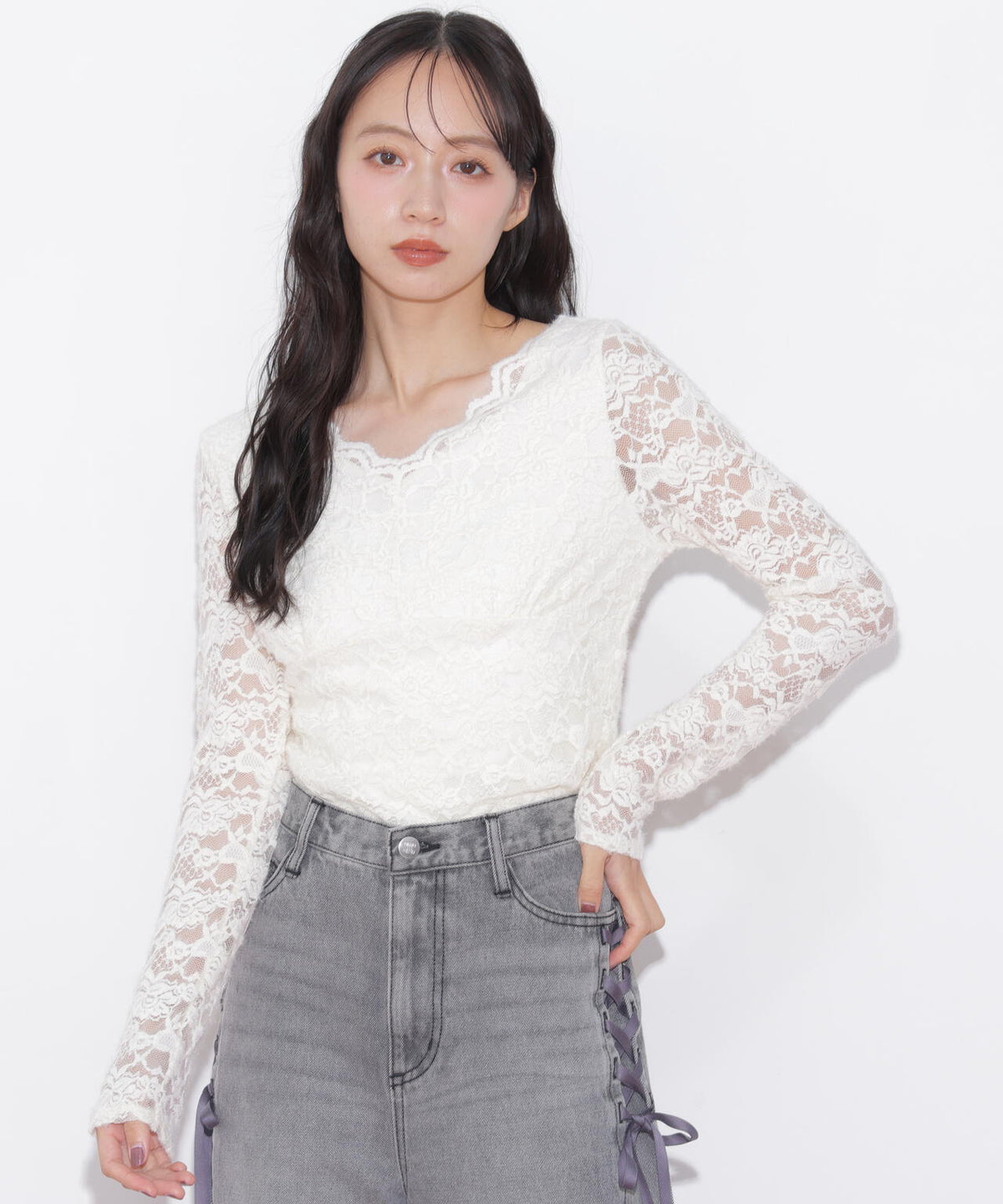 160cm 着用サイズ:FR