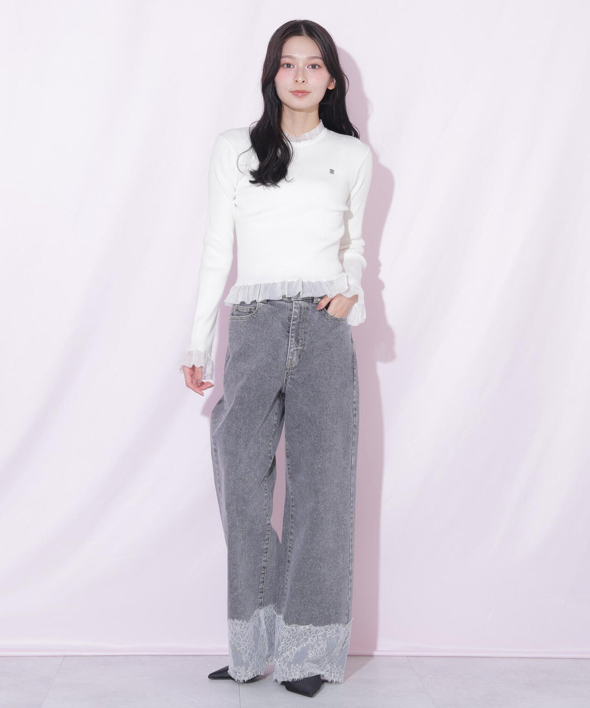162cm 着用サイズ:FR