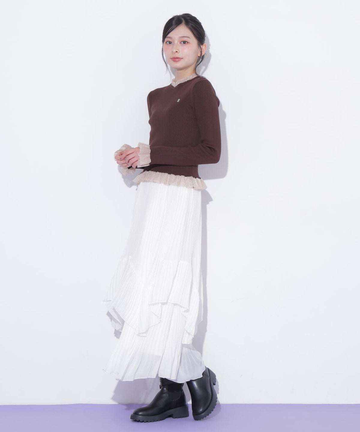 162cm 着用サイズ:FR