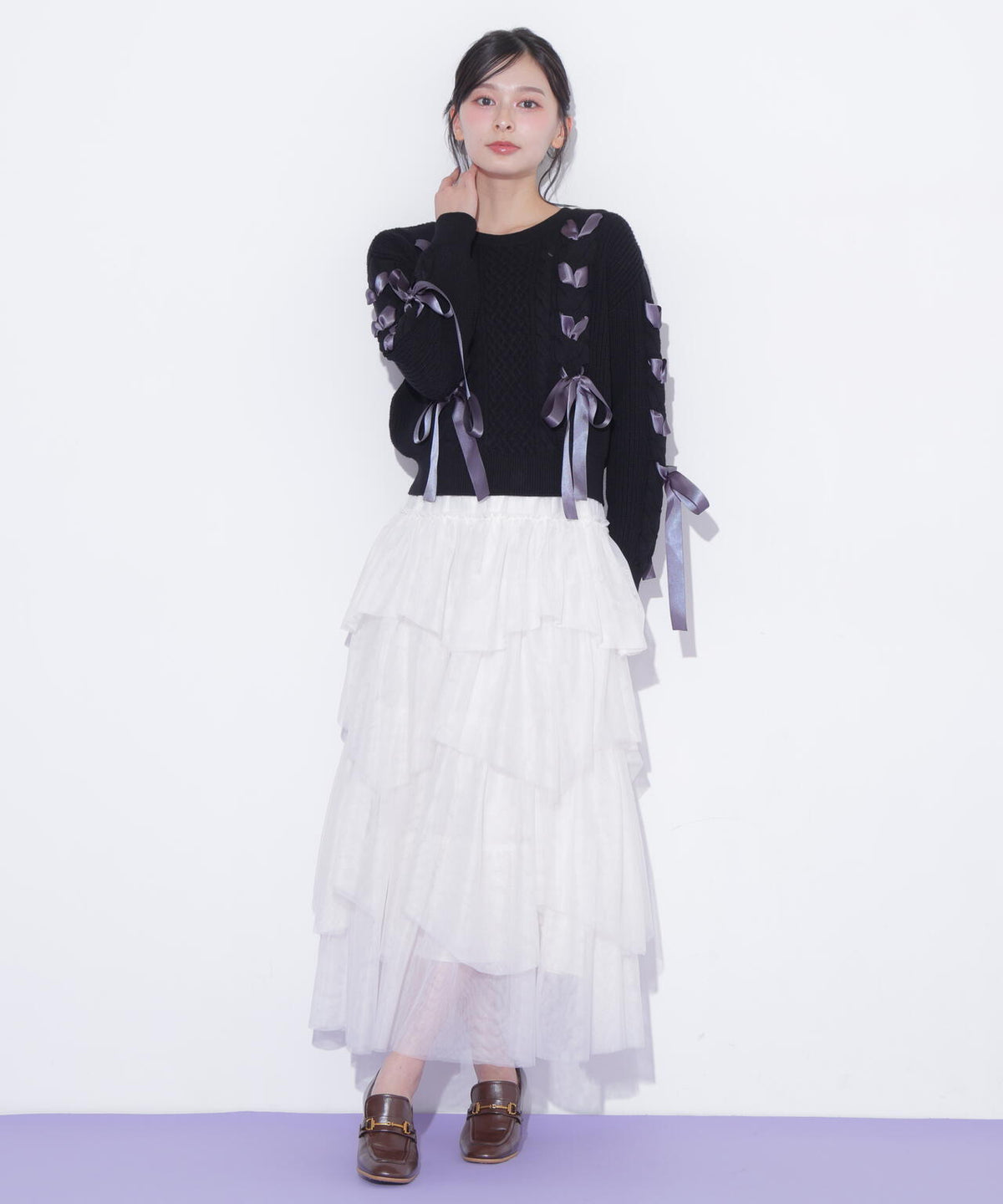 162cm 着用サイズ:FR