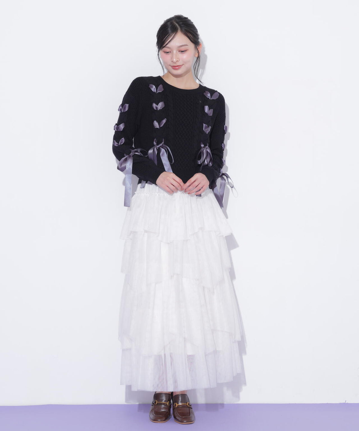 162cm 着用サイズ:FR