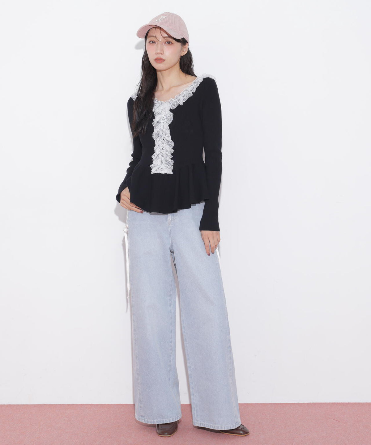 160cm 着用サイズ:FR