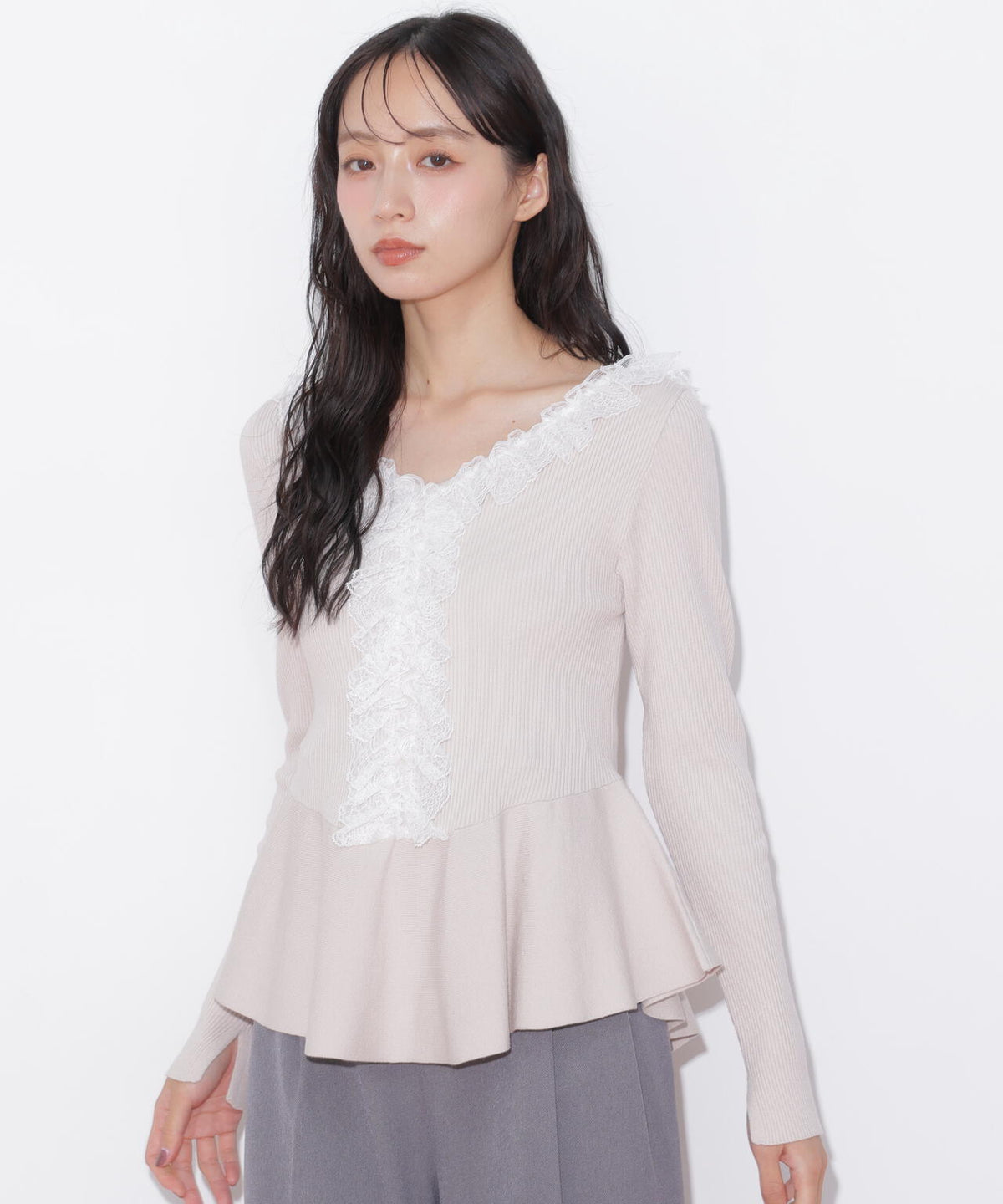 160cm 着用サイズ:FR