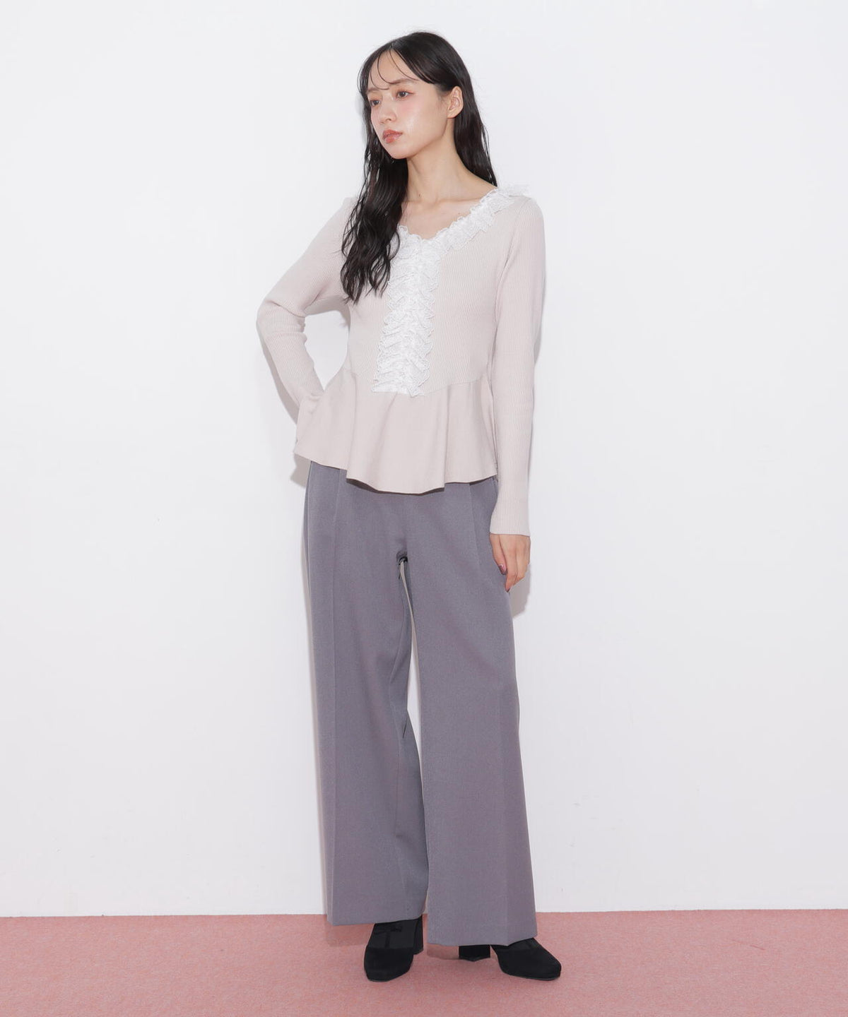 160cm 着用サイズ:FR