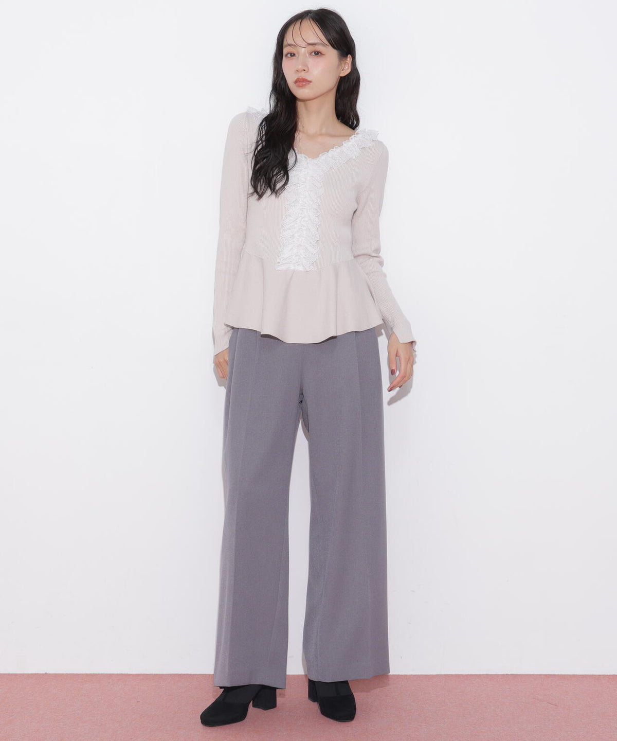 160cm 着用サイズ:FR