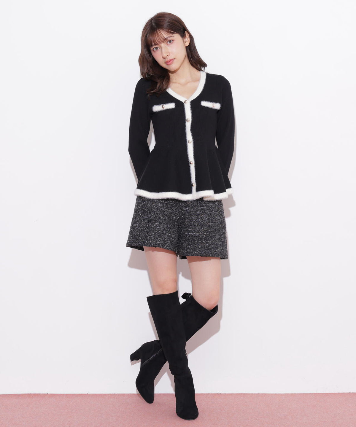 161cm 着用サイズ:FR
