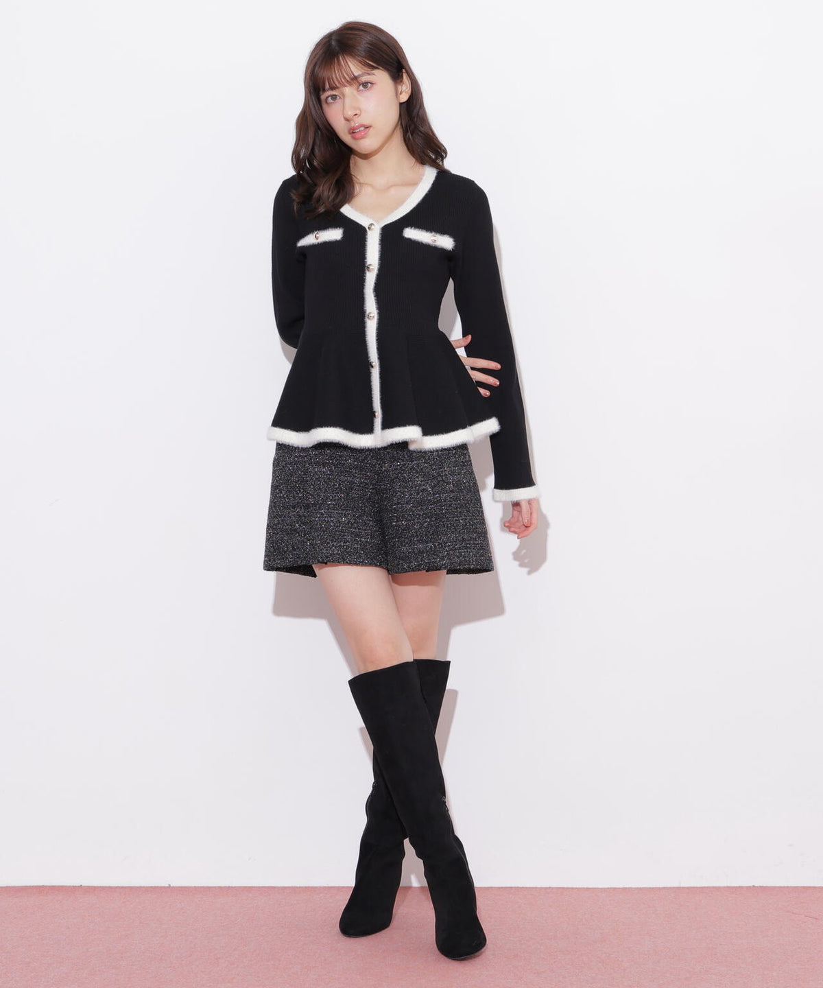 161cm 着用サイズ:FR