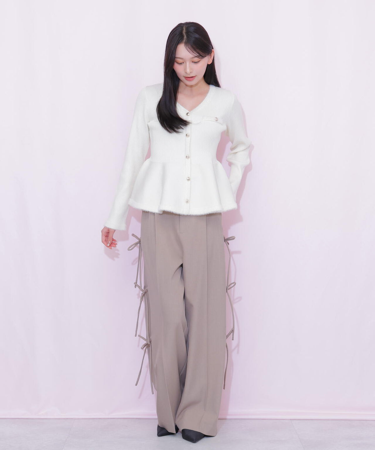 162cm 着用サイズ:FR