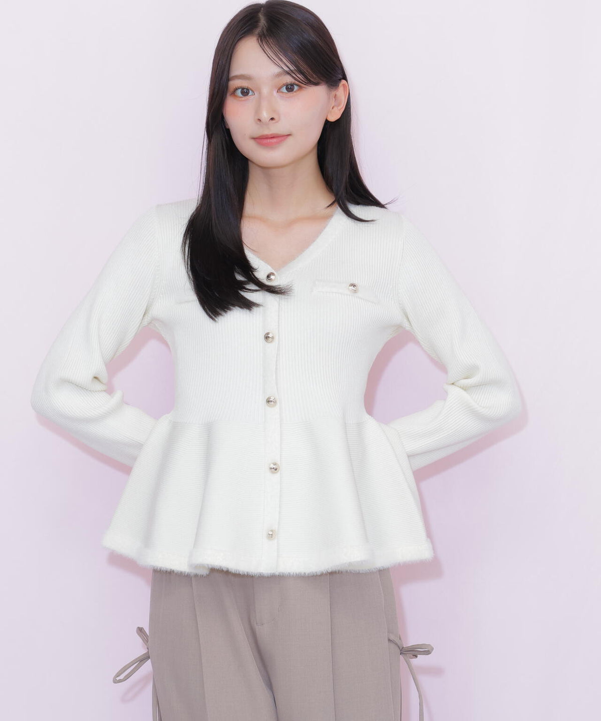 162cm 着用サイズ:FR