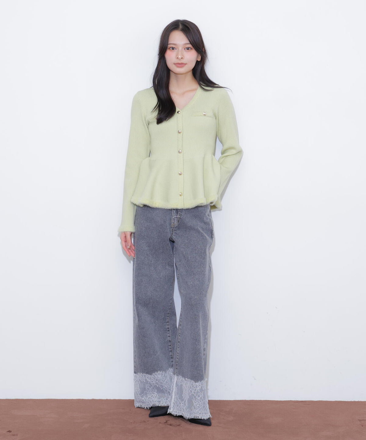 162cm 着用サイズ:FR