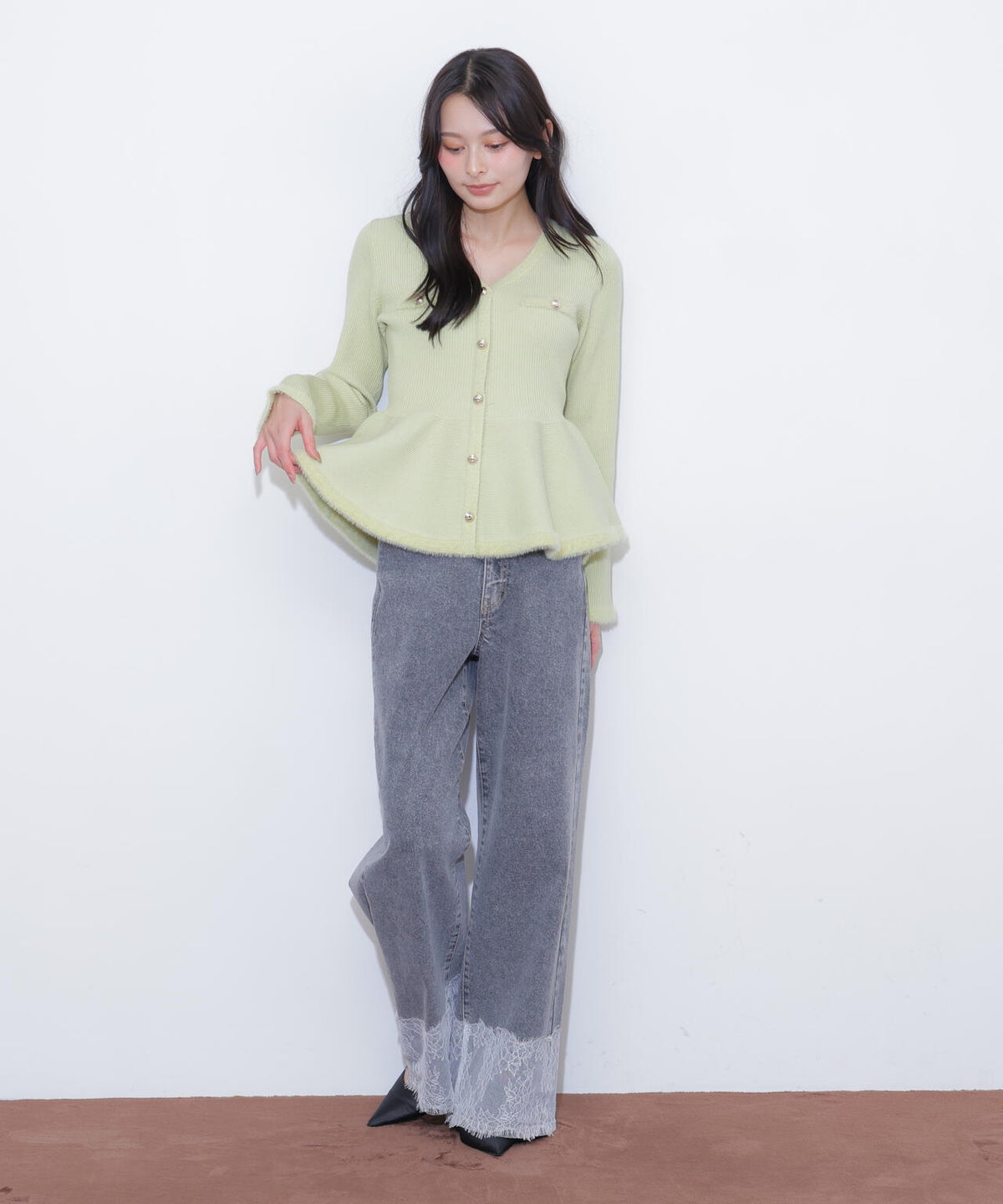 162cm 着用サイズ:FR