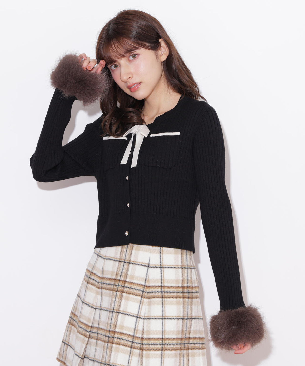 161cm 着用サイズ:FR