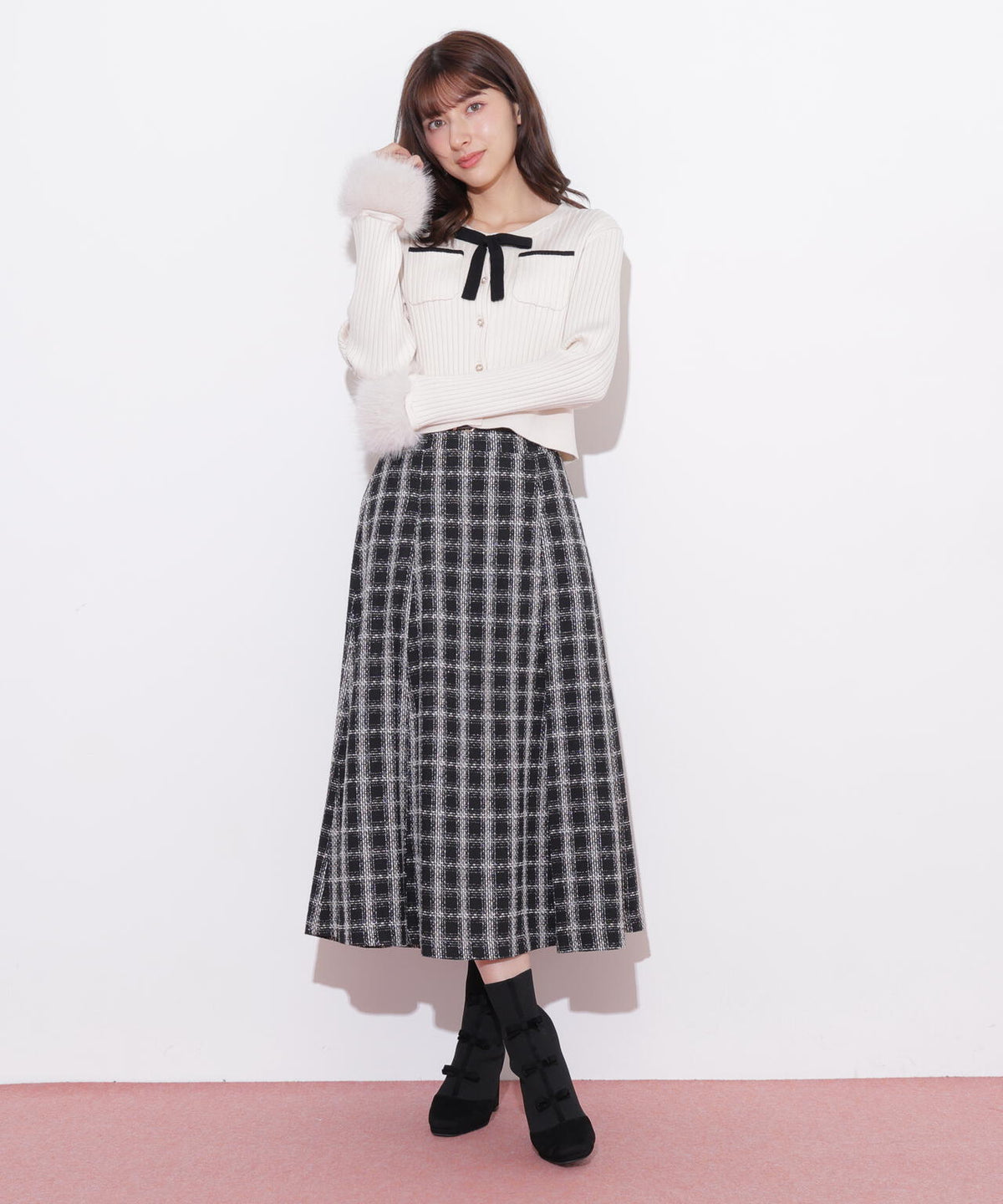 161cm 着用サイズ:FR