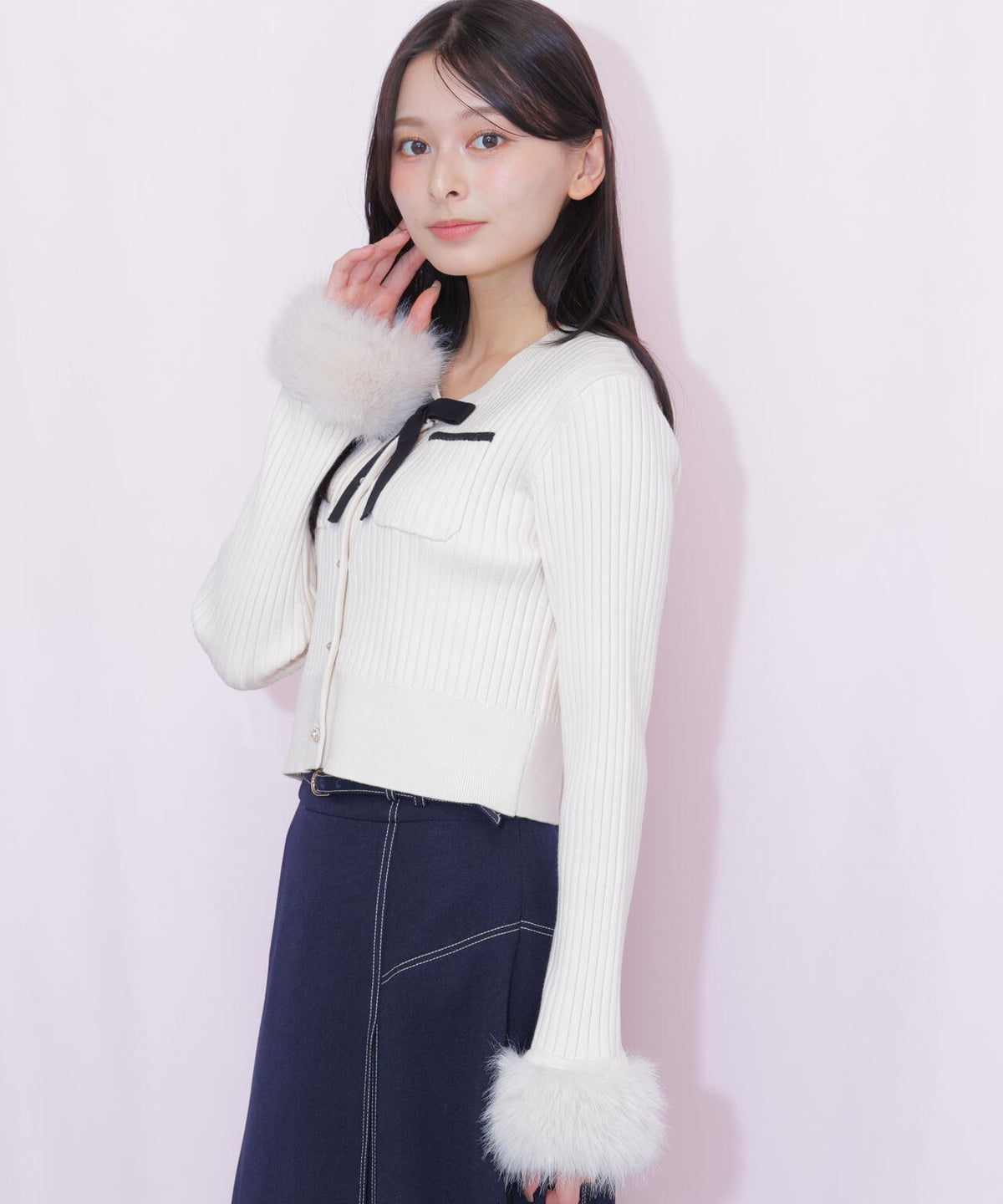 161cm 着用サイズ:FR
