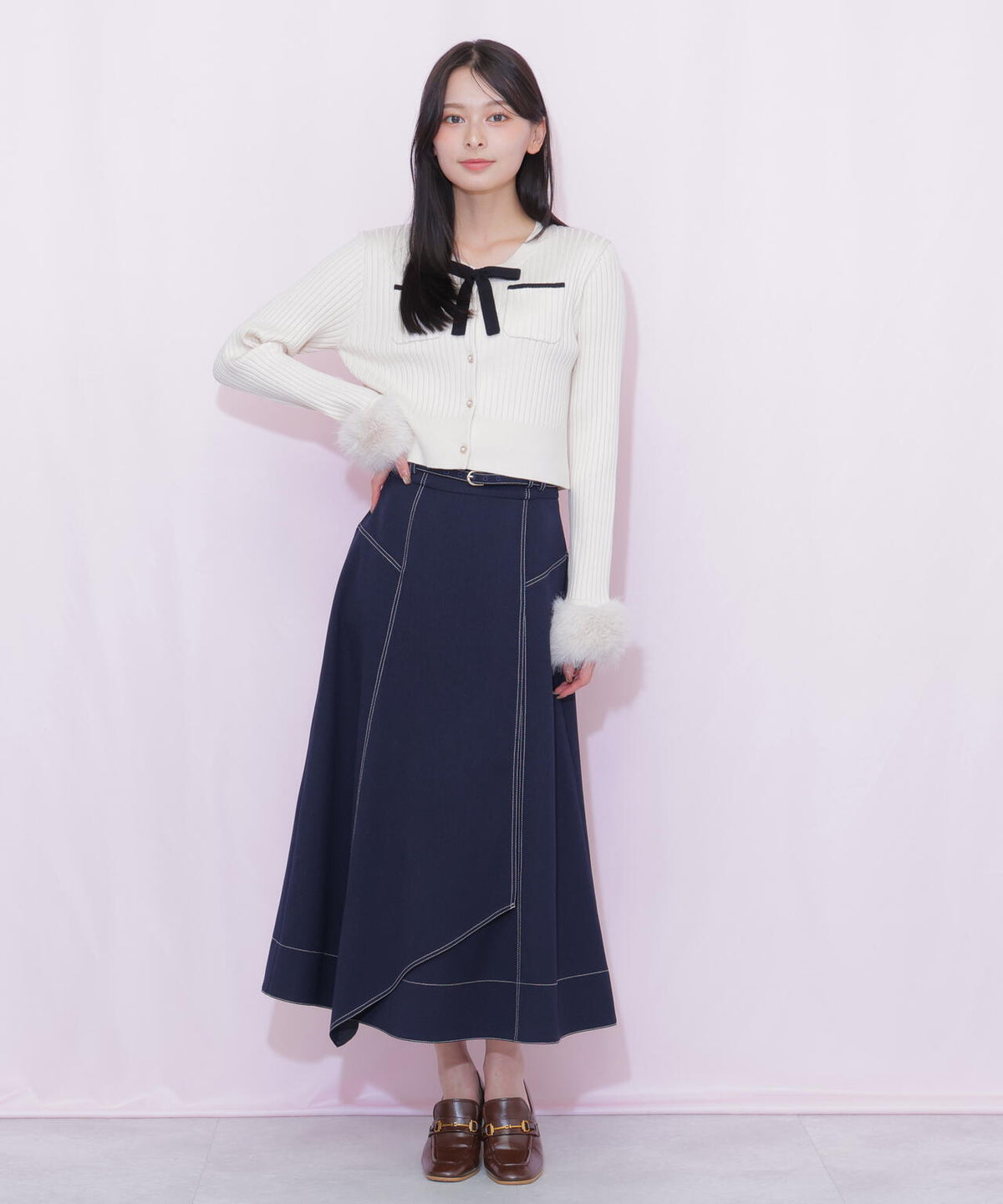 161cm 着用サイズ:FR