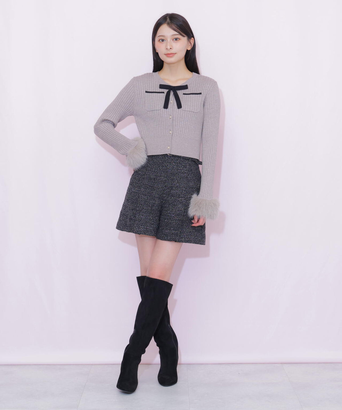 162cm 着用サイズ:FR