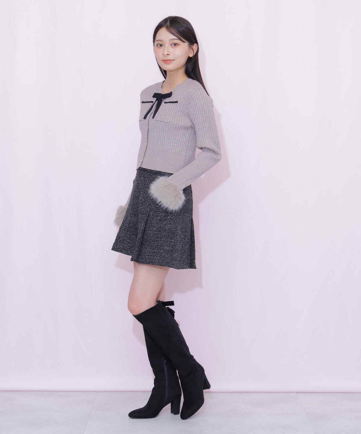 162cm 着用サイズ:FR