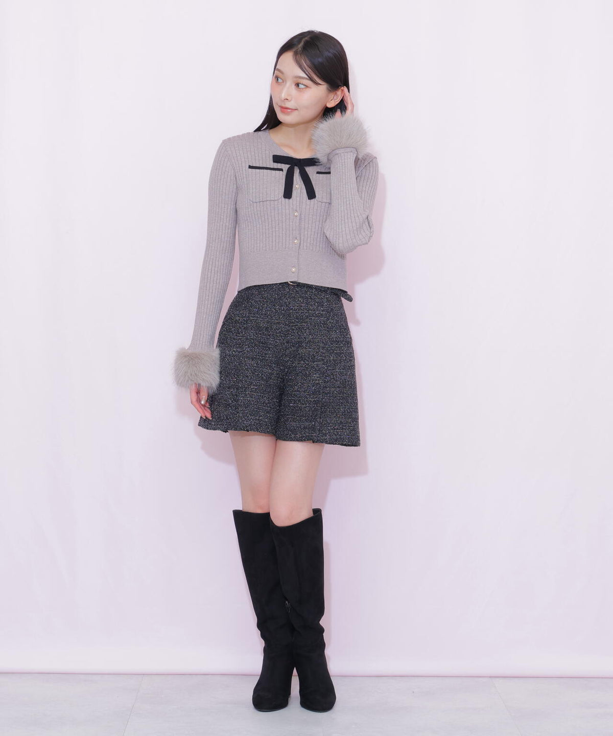 162cm 着用サイズ:FR