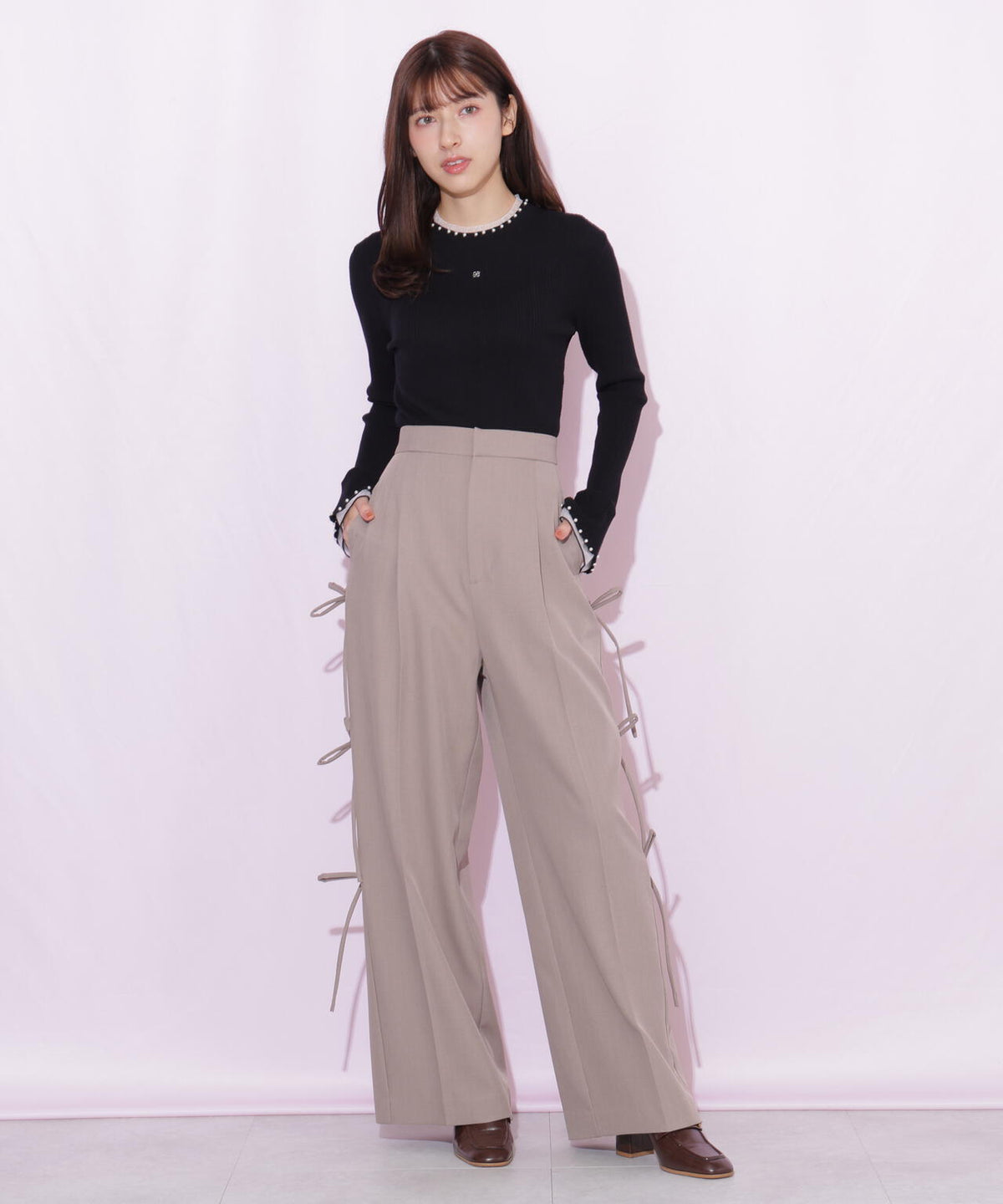 161cm 着用サイズ:FR