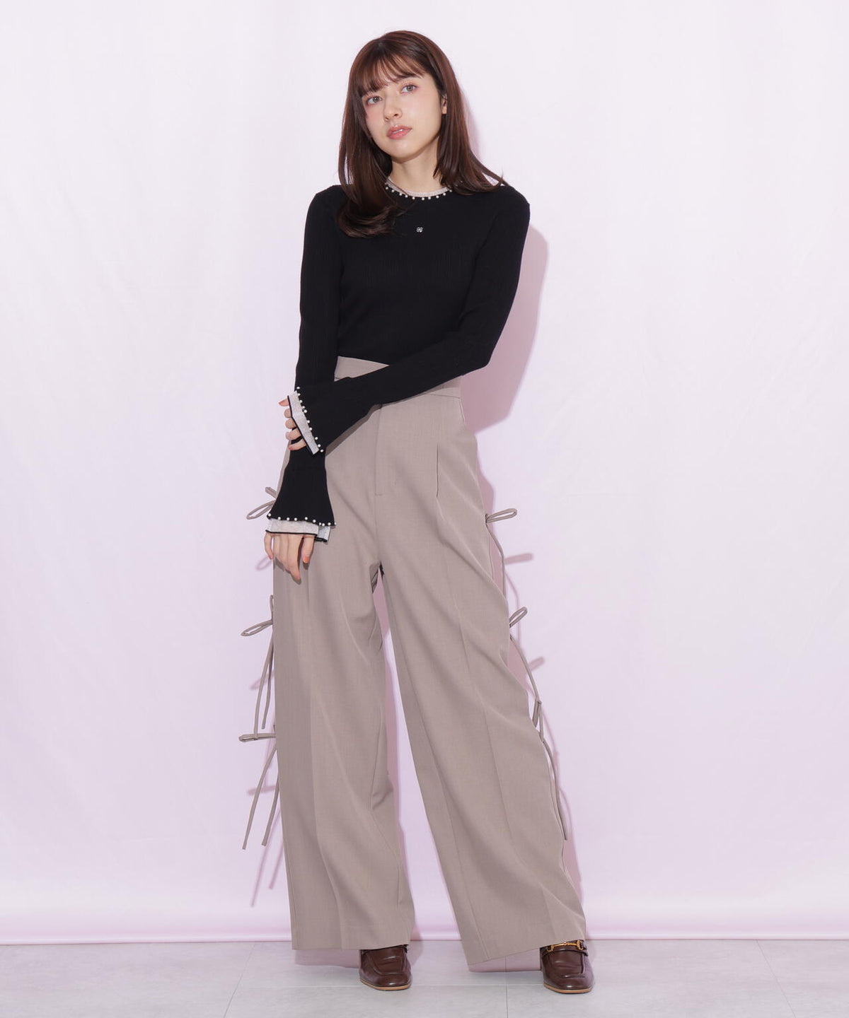 161cm 着用サイズ:FR