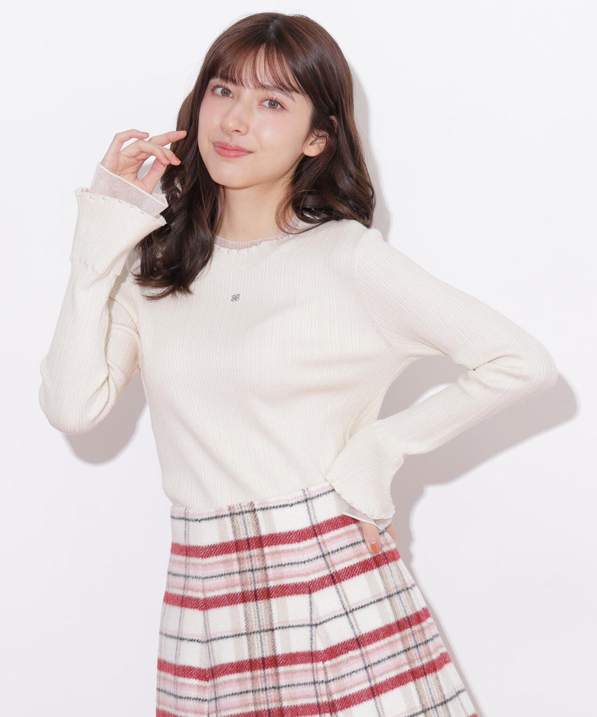 161cm 着用サイズ:FR