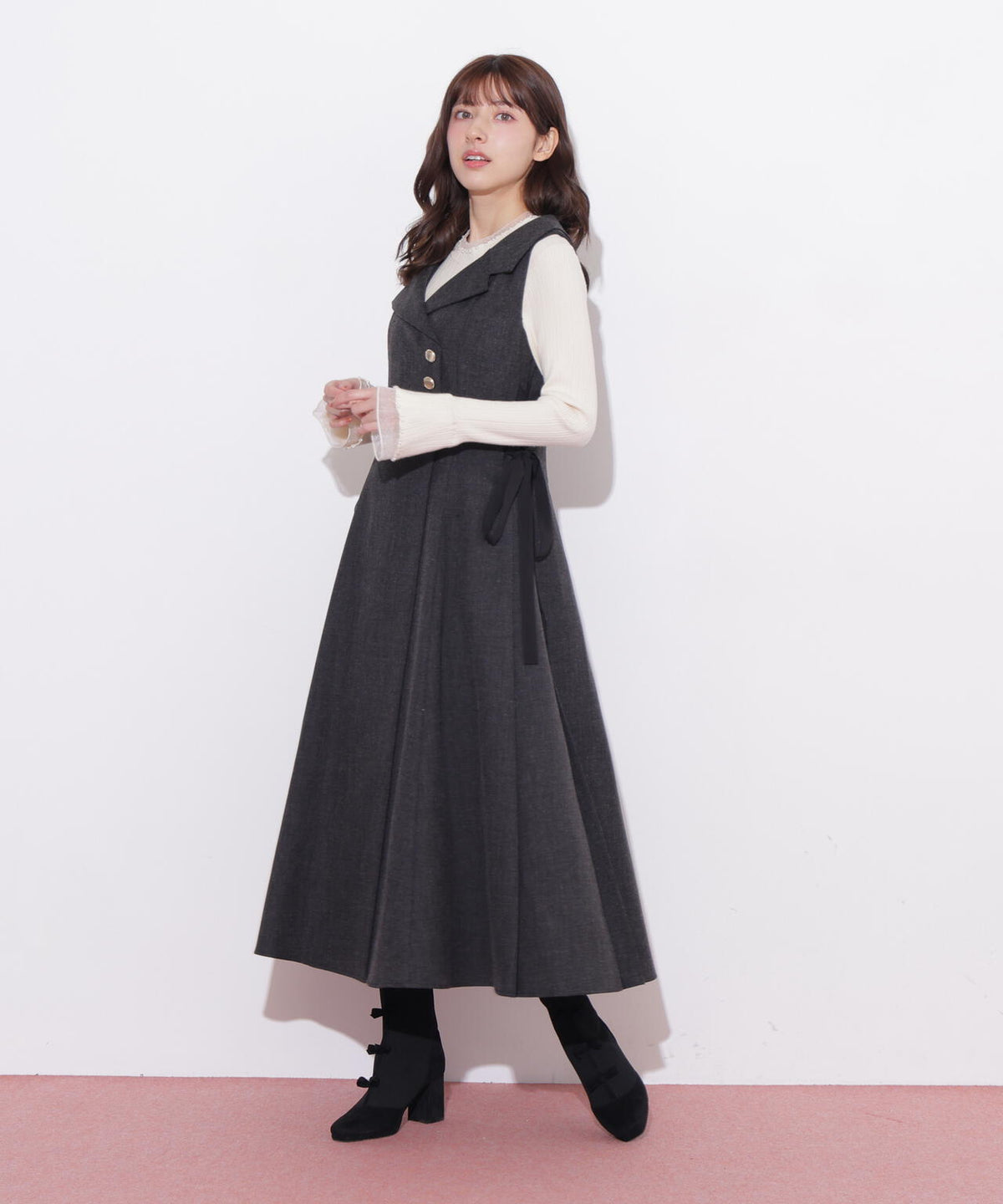 161cm 着用サイズ:FR