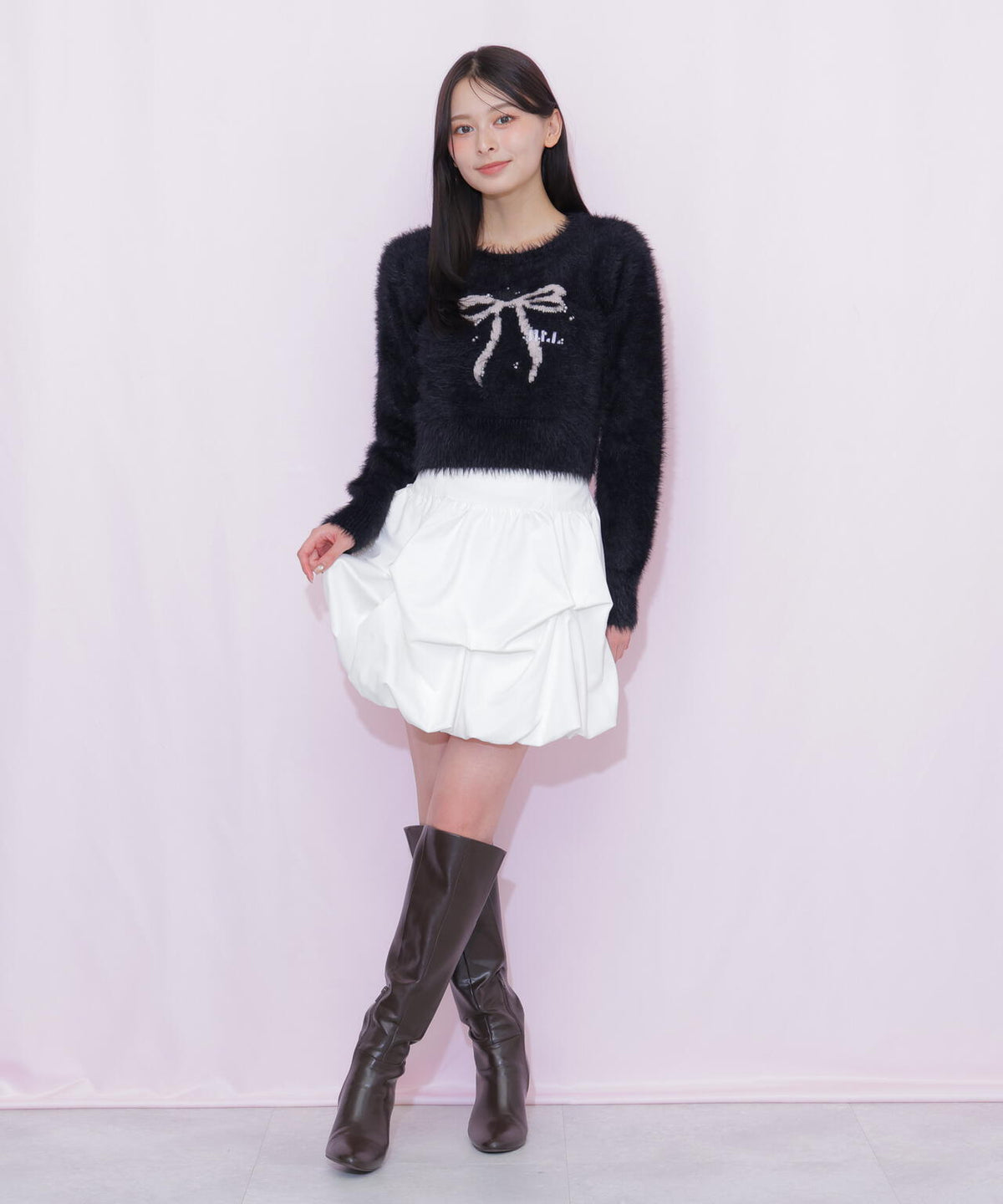 162cm 着用サイズ:FR