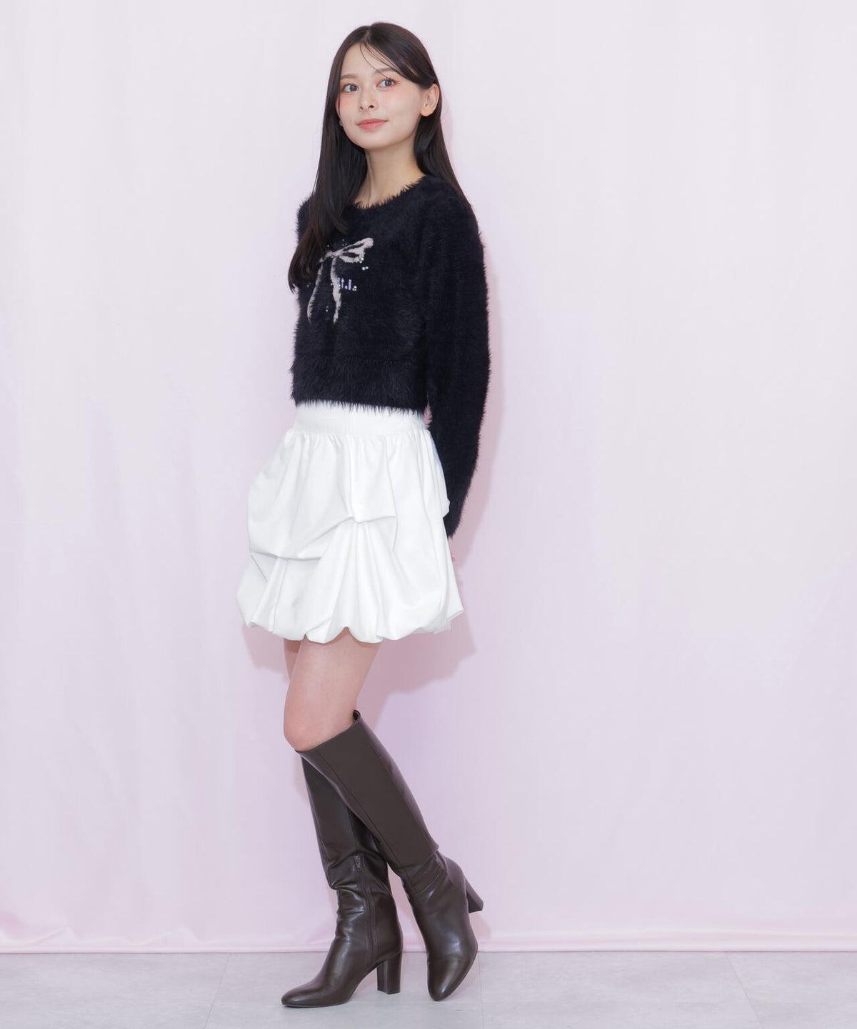162cm 着用サイズ:FR