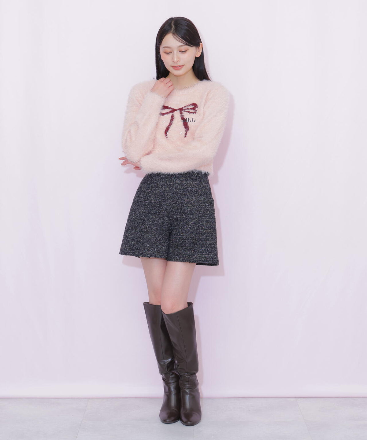 162cm 着用サイズ:FR