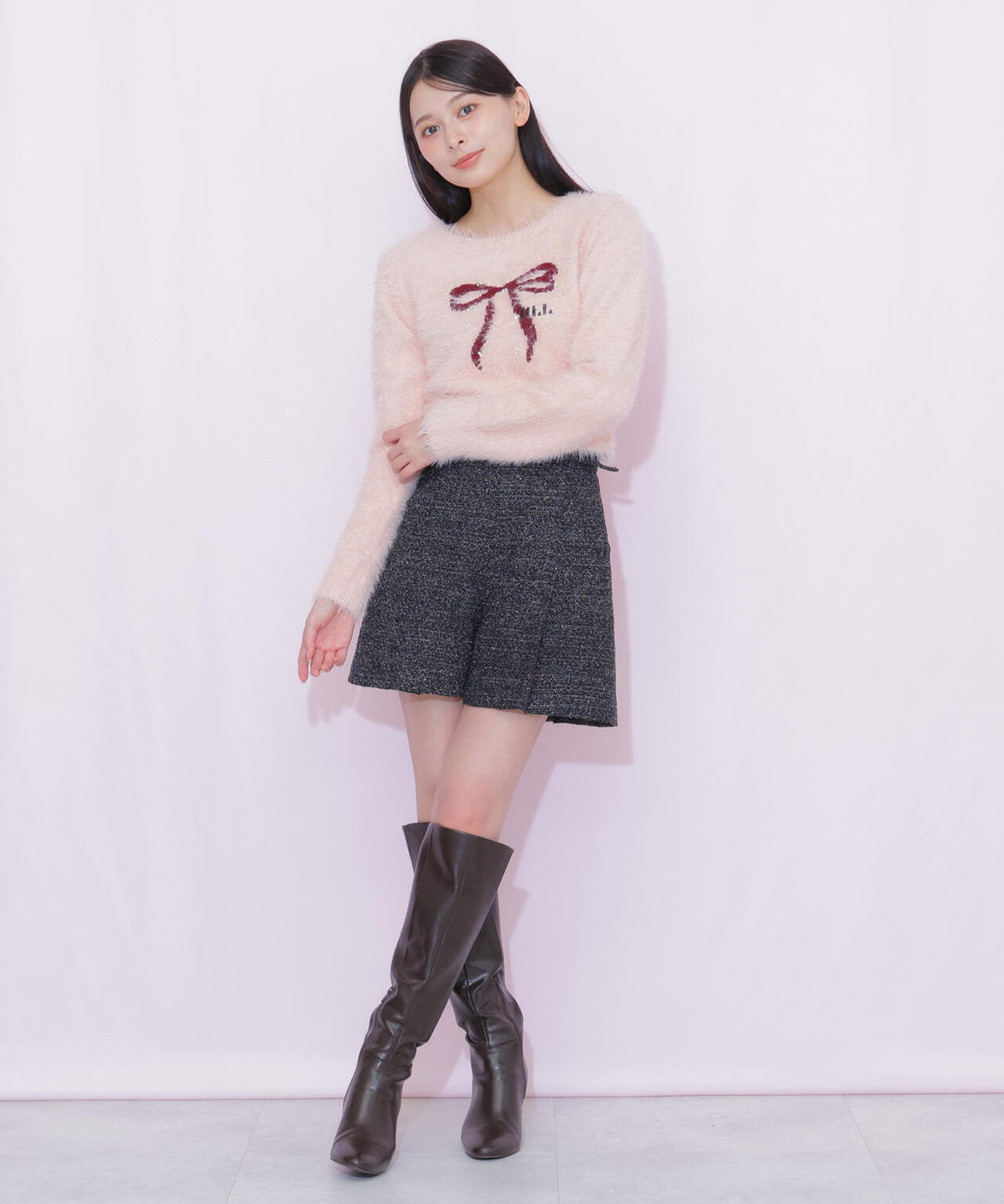 162cm 着用サイズ:FR