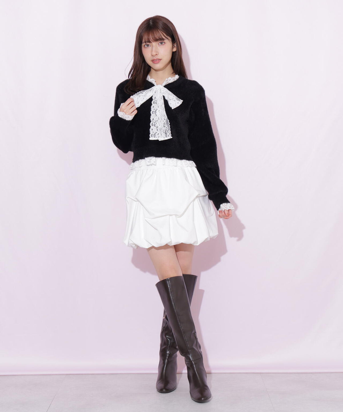 161cm 着用サイズ:FR