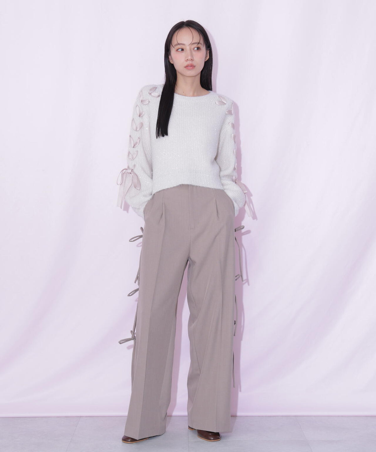 160cm 着用サイズ:FR