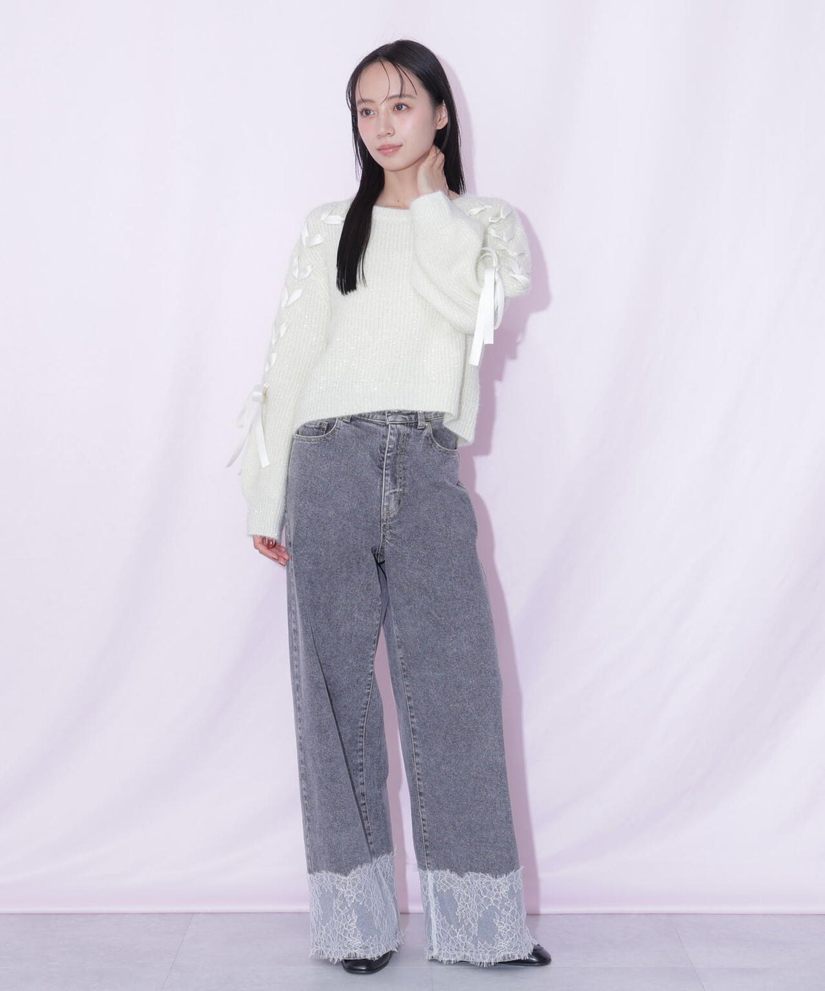 160cm 着用サイズ:FR