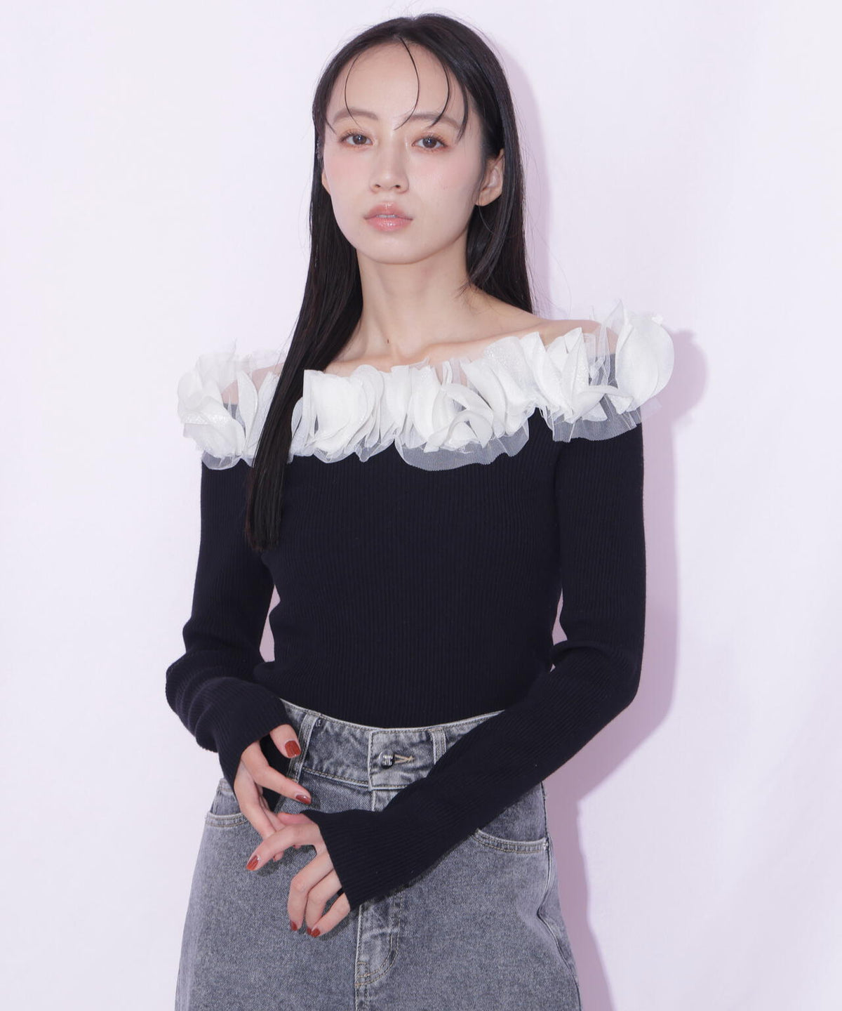 160cm 着用サイズ:FR