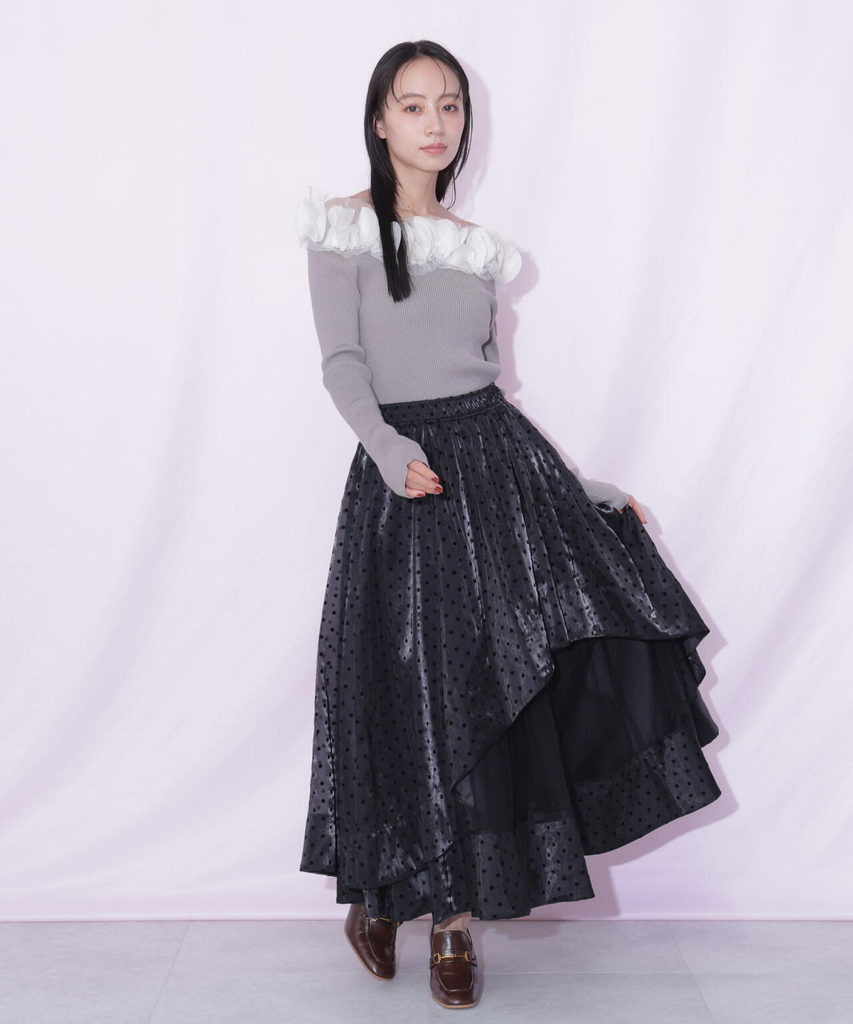 160cm 着用サイズ:FR